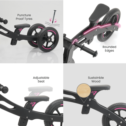 3 in 1 Balance Bike (Age : 1 - 5 years)