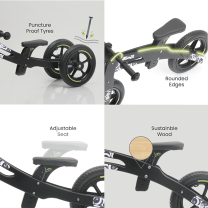 3 in 1 Balance Bike (Age : 1 - 5 years)